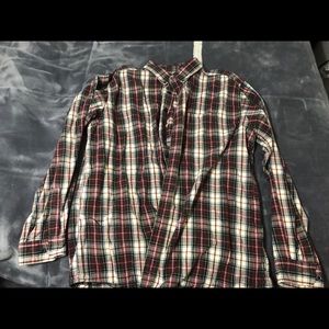 Men’s LL Bean LS button down shirt